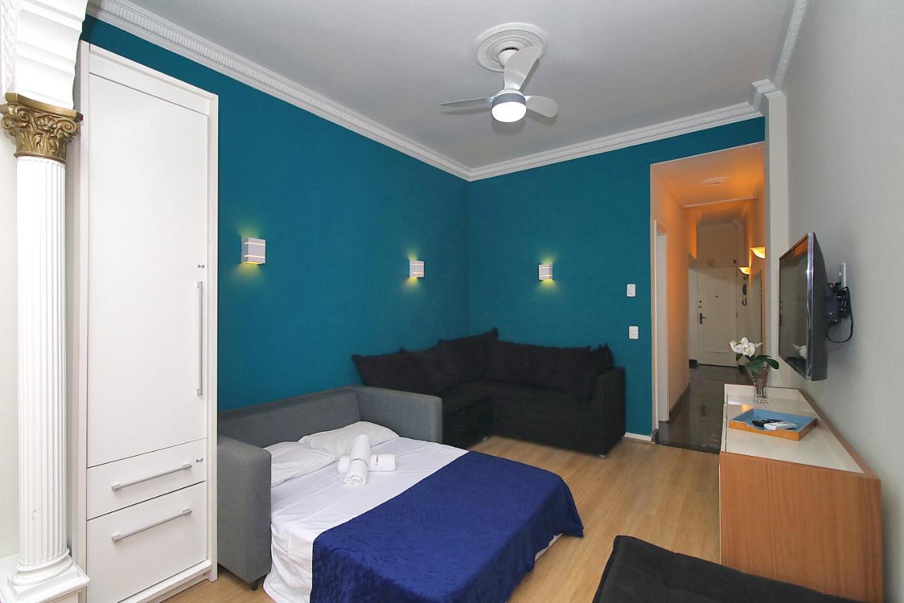 דירות ריו דה ז'ניירו Fantastico 1 Quarto E Sala Em Copacabana Com Vista Para Natureza מראה חיצוני תמונה