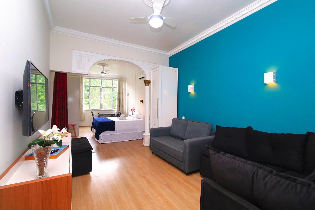 דירות ריו דה ז'ניירו Fantastico 1 Quarto E Sala Em Copacabana Com Vista Para Natureza מראה חיצוני תמונה