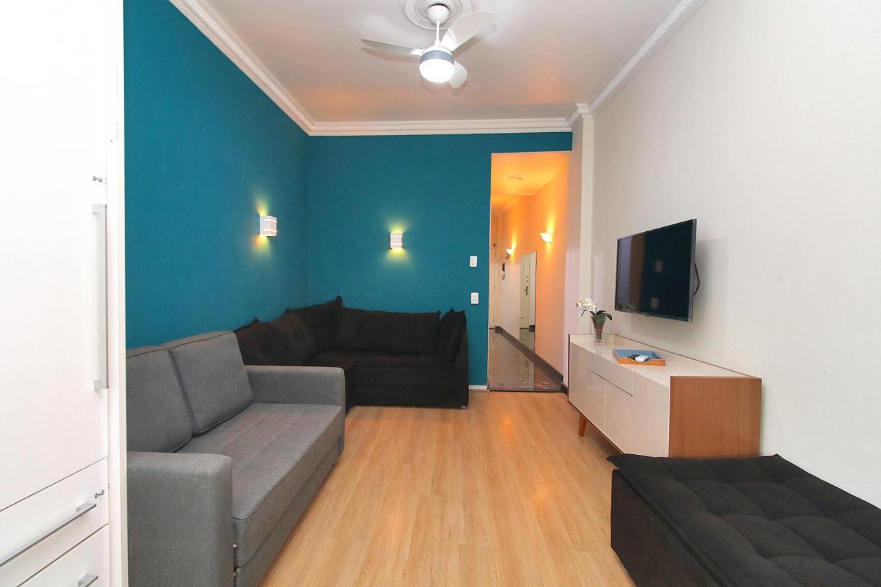 דירות ריו דה ז'ניירו Fantastico 1 Quarto E Sala Em Copacabana Com Vista Para Natureza מראה חיצוני תמונה